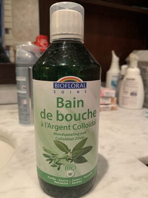 Bain de bouche a l argent colloidal