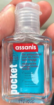 Gel antibactérien pour les mains sans rinçage Pocket
