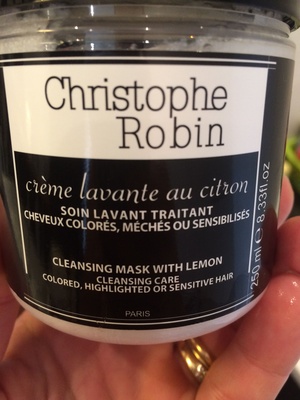 Crème lavante au citron - soin lavant cheveux