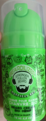 Crème pour barbe chanvre bio