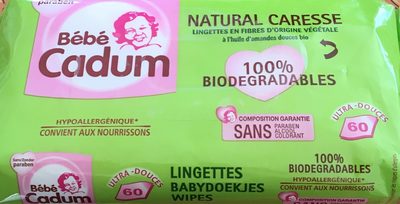 Lingettes ultra-douces hypoallergéniques