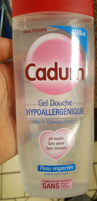 Gel douche hypoallergénique