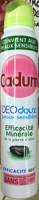 Deo Doux Efficacité Minérale de la pierre d'alun 48h