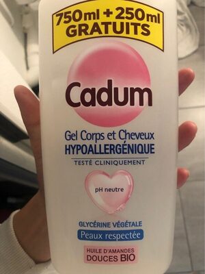 gel corps et cheveux