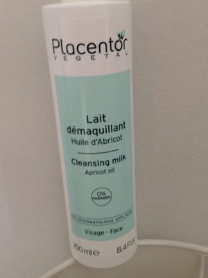 Lait démaquillant huile abricot 