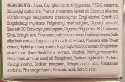 Edenens Nectar Purifiant Crème Sébo régulatrice