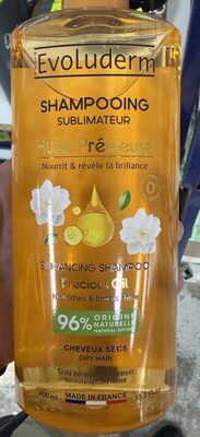 Shampooing sublimateur huile précieuse cheveux secs