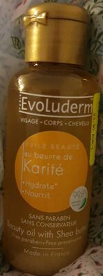 Huile beauté au beurre de karité