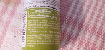 Gel nettoyant mains