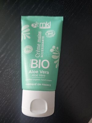 Crème pour les mains bio Aloe Vera