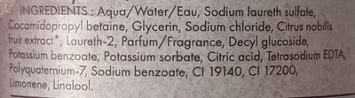 Gel douche surgras sans savon agrume