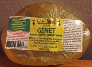 Savon Genet à l'huile essentielle d'Helichryse