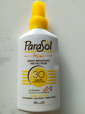 spray bronzant protecteur