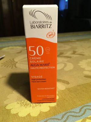 Crème solaire Alga Maris