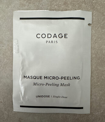 masque micro-peeling