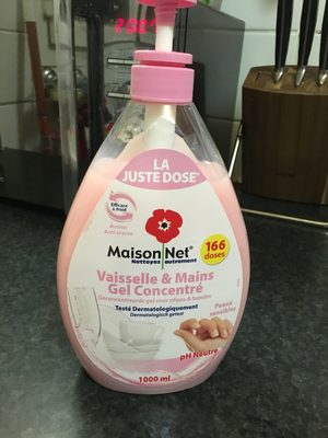 La juste dose - Vaisselle et main gel concentré