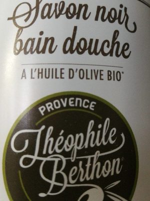 Savon noir bain douche à l'huile d'olive bio