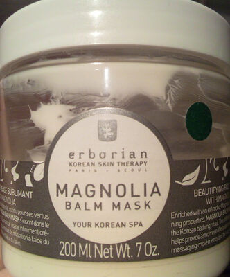Masque visage sublimant au magnolia