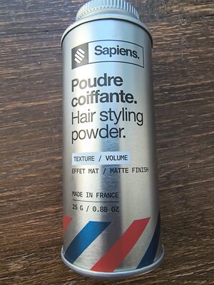 Poudre coiffante