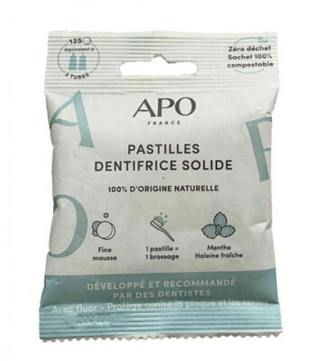 Pastilles Dentifrice solide