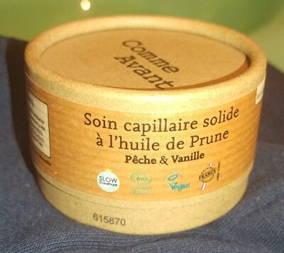 Soin capillaire solide à l'huile de Prune
