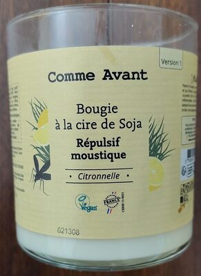 Bougie à la cire de Soja