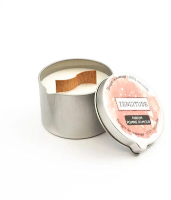 Bougie de massage pomme d'amour