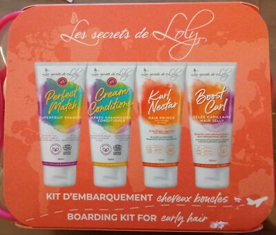 Kit d'embarquement cheveux bouclés