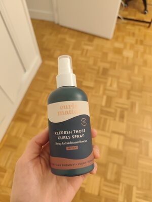 Refresh those curls spray