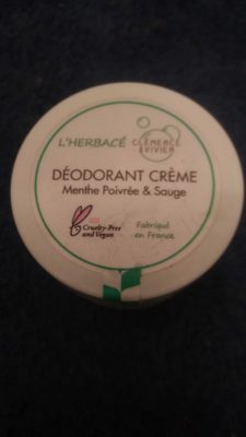 Baume Deodorant H. Essent Menthe Sauge Homme