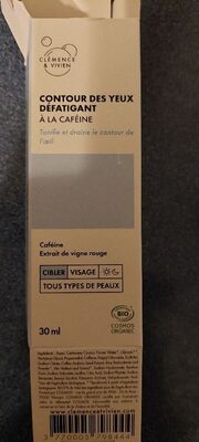 Contour des yeux défatigant