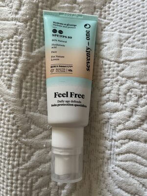 Seventy-one Feel Free soin protection quotidien SPF 50