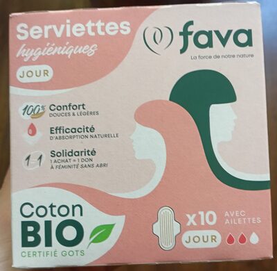 Serviettes hygiéniques jour
