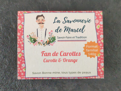 Savon fan de carottes
