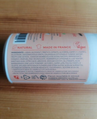 Déodorant Naturel Fleur d'oranger