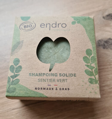 shampooing solide sentier vert