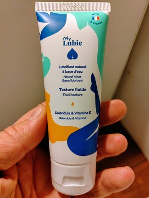 Lubrifiant naturel à base d'eau texture fluide Calendula & Vitamine E
