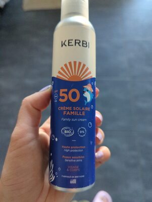 crème solaire