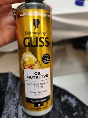 Gliss Oil Nutritive Sıvı Saç Bakım Kremi