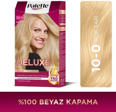 Palette Deluxe Saç Boyası 10-0 Açık Sarı
