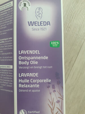Weleda Lavendel ontspanningsolie