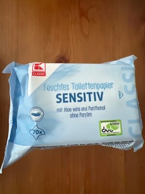 Feuchtes Toilettenpapier Sensitiv (Classic) mit Aloe vera