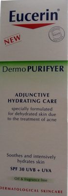 dermo PURIFYER adjunctive hydrating care