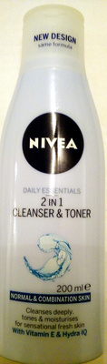2 in 1 cleanser & toner