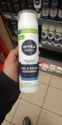 Gel à raser peau sensible