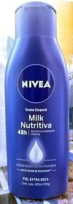 Nivea Milk Nutritiva Piel Extra Seca