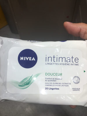 Lingettes fraîcheur hygiène intime
