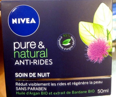 Pure & Natural Anti-rides Soin de nuit
