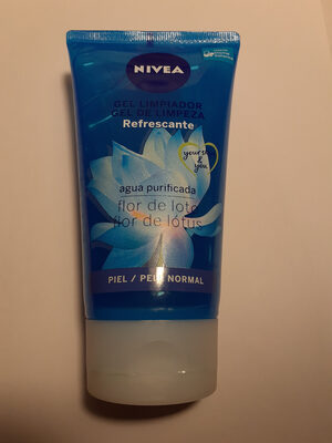 gel de limpeza refrescante