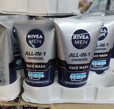 Nivea Men All-in-1 Charcoal Face Wash